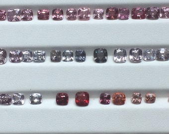 Multi Spinal geslepen partij edelsteen, Spinal geslepen, Spinal geslepen 5 tot 8 MM mix Multicolor Birma Spinal Facet Spinal geslepen partij