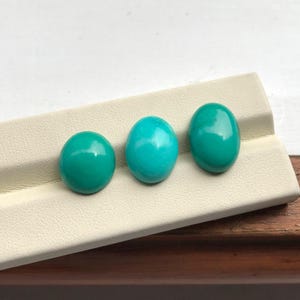 100 % Natural Arizona Turquoise cabochon 14 to 12 mm Gemstone , 24 Carat Arizona Turquoise Turquoise December Birthstone
