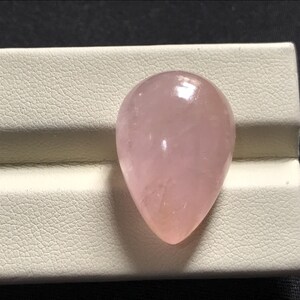 Morganite Natural Gemstone Pink Cabochon Healing Crystal for Love Polished Stone Jewelry Making 31.20 crt