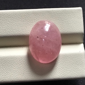 Morganite Natural Gemstone Pink Cabochon Healing Crystal for Love Polished Stone Jewelry Making 19.40 crt