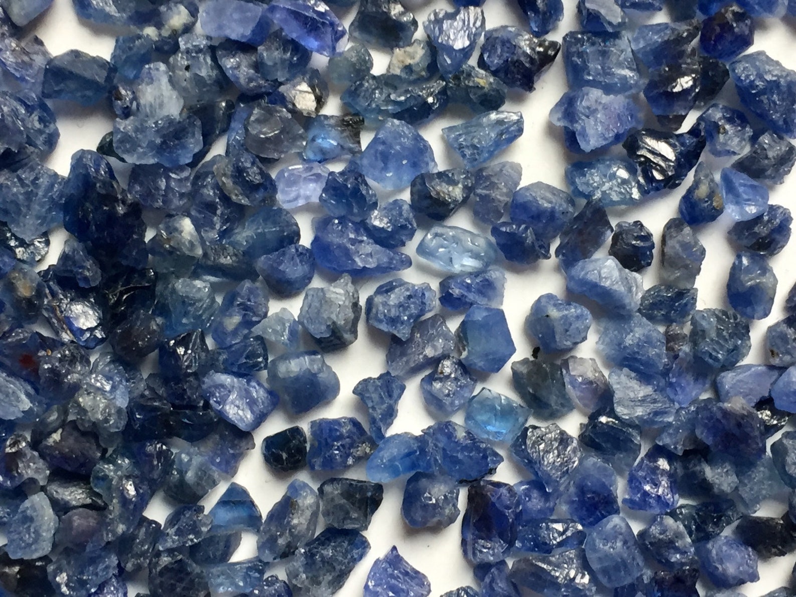 Natural Burmese Blue Sapphire Rough 50 Crt 110 Piece Approx Etsy