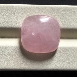 Morganite Natural Gemstone Pink Cabochon Healing Crystal for Love Polished Stone Jewelry Making 24.60 crt
