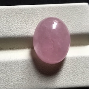 Natural Morganite Gemstone Pink  Cabochon Healing Crystal for Love Polished Stone Jewelry Making 19.20 crt