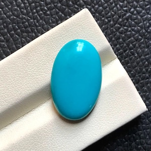 100 % Natural Arizona Turquoise cabochon 22x13x5 mm Gemstone , 12 Carat Arizona Turquoise Turquoise December Birthstone