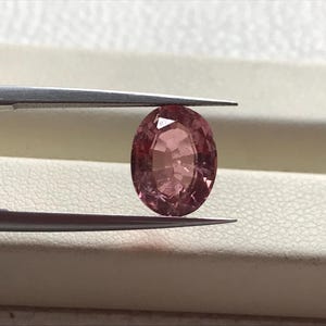 Natural Pink Tourmaline Cut Gemstone Loose October Birthstone Faceted Pink Tourmaline Jewelry Making Healing Crystal Gift