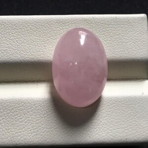 Morganite Natural Gemstone Pink Cabochon Healing Crystal for Love Polished Stone Jewelry Making 19.0 crt