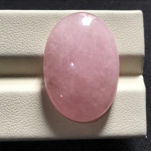 Morganite Natural Gemstone Pink Cabochon Healing Crystal for Love Polished Stone Jewelry Making 43.20 crt
