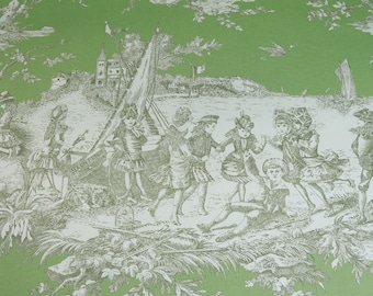 Toile de Jouy fabric cotton style fabric French upholstery