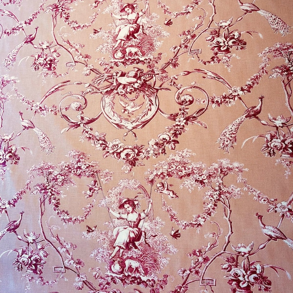 French Country Upholstery Fabric Etsy