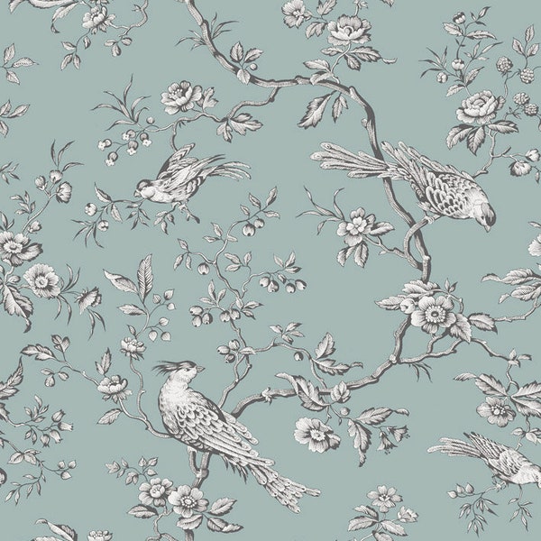 Tissu Toile de Jouy de style campagnard de coton de marchandises de chantier Toile