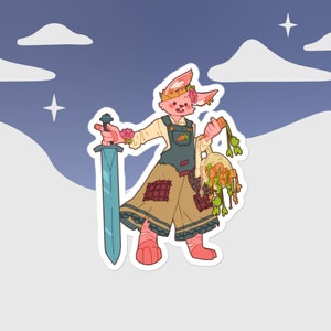 TechnoBunny Sticker