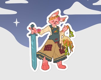 TechnoBunny Sticker