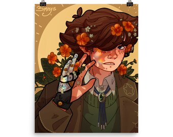 Steampunk Tubbo Art Print 