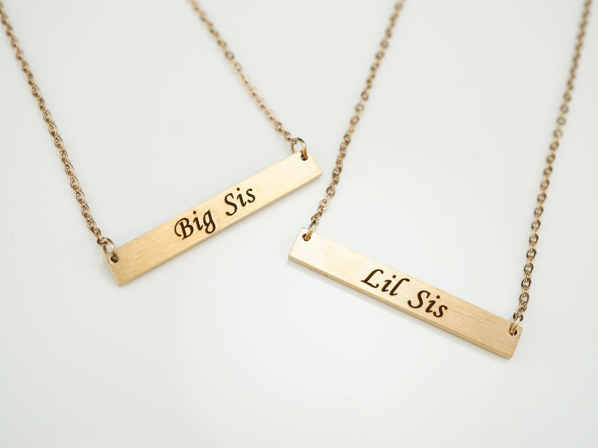 Little Sister Necklace Rose Gold 