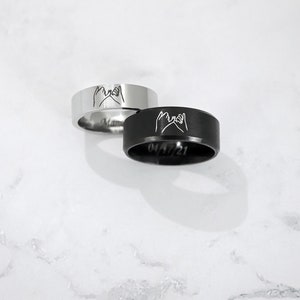 Pinky Promise Rings for Him and Her Pinky Swear Rings for - Etsy