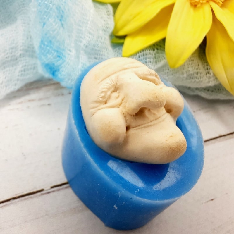 Miniature Face Clay Mold Etsy UK