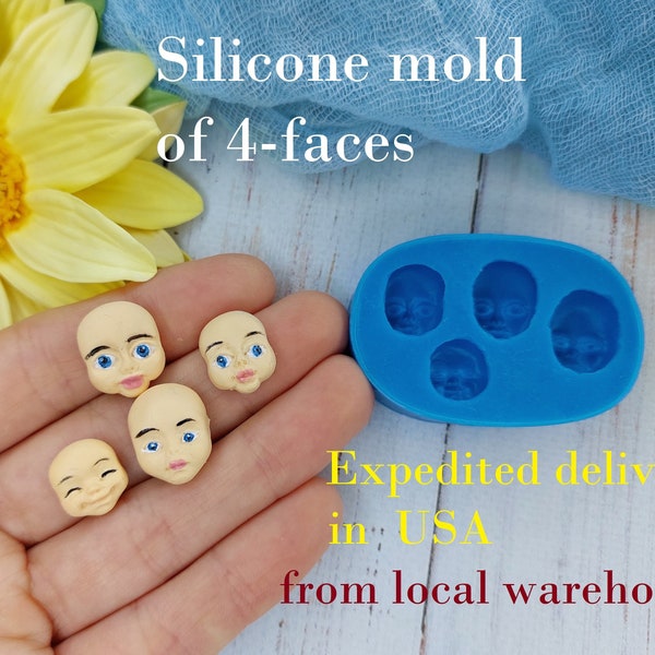 Dollhouse Doll Mold Etsy