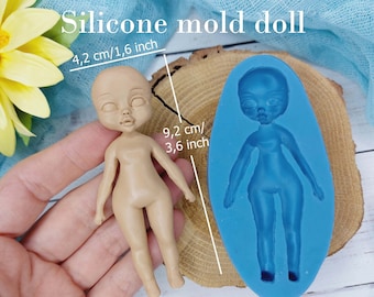 Siliconen mal van 9,2х4,2 cm/3,6х1,6 inch voor polymeerklei, hars, fondant, chocolade en suikermastiek Siliconen mal bekerdecoratie