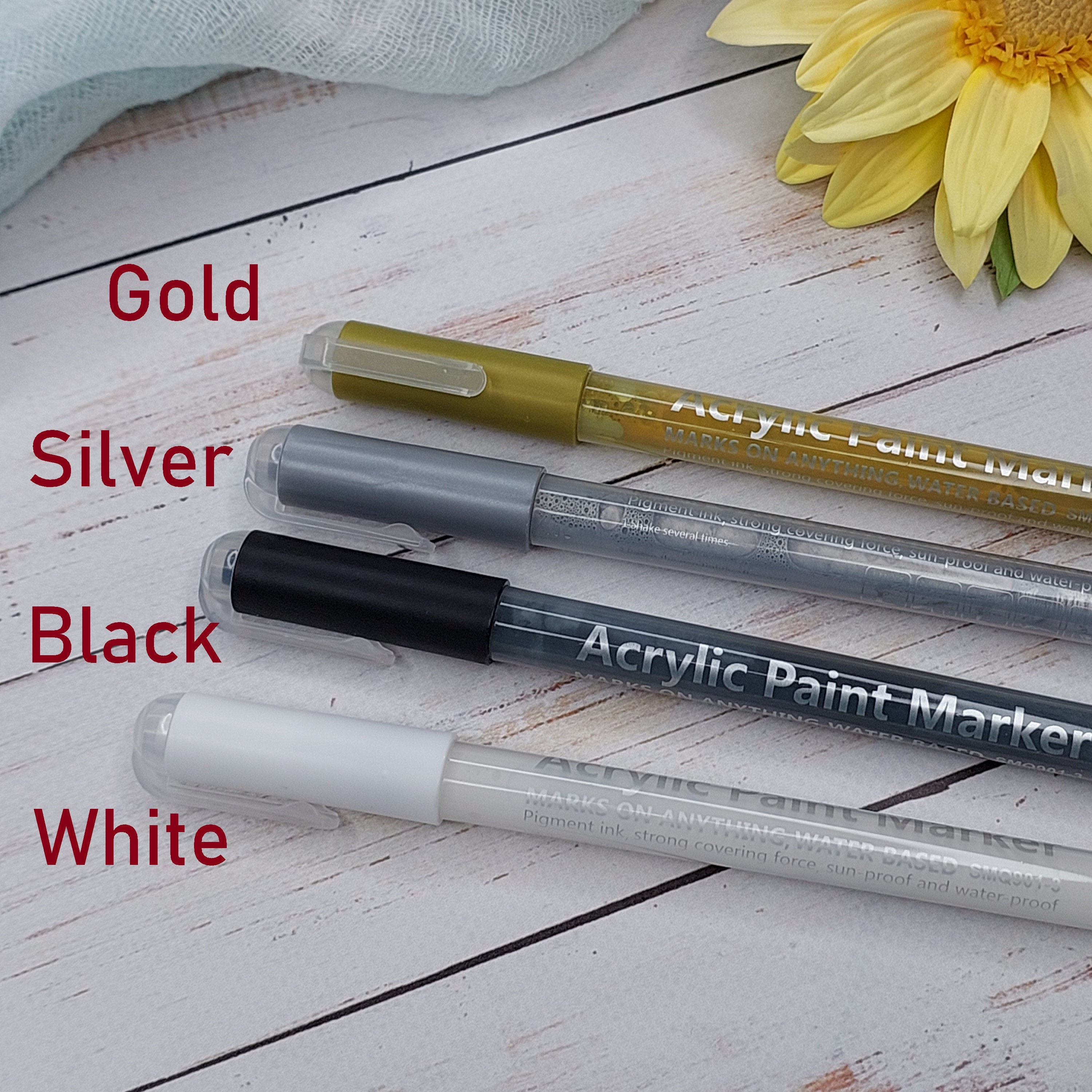 Zenacolor 40 Fabric Markers Pens Set - Non Toxic, Indelible and Permanent Fabric Paint - Fine Point Tip Textile Marker Pen
