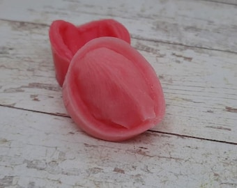 A Rose petal silicone veiners, small Rose petal silicone mold, Polymer clay molds, cold porcelain Sugar flowers veiners, Sugarcraft Molds