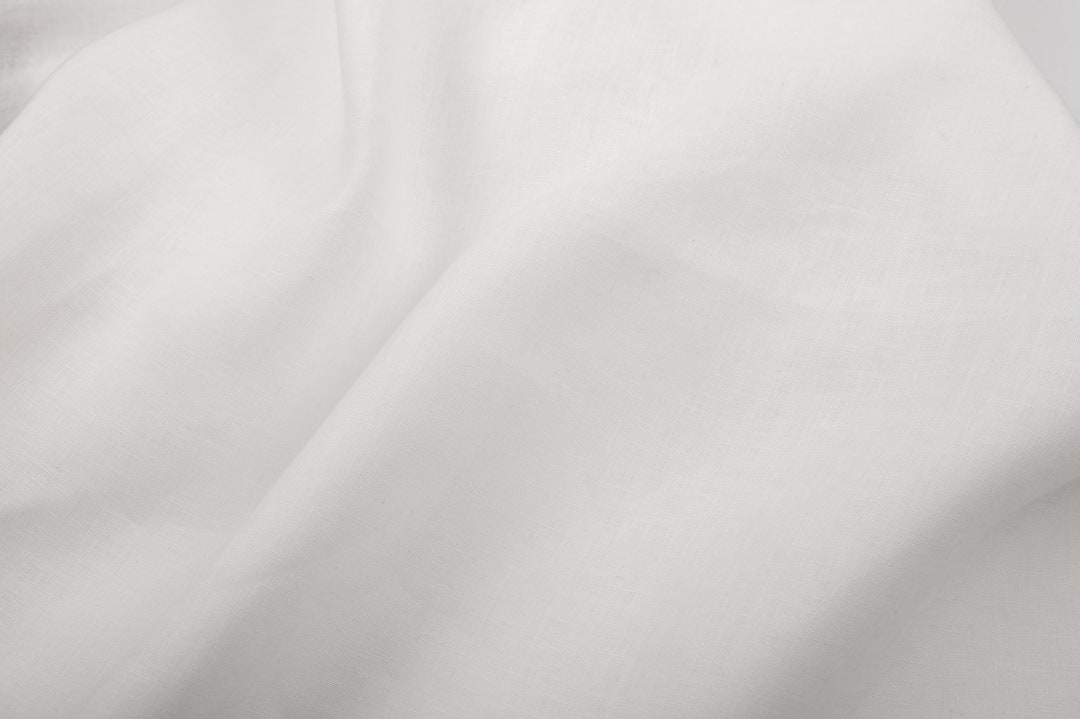 Extra Wide Linen Fabric in Off-white Wide Width Linen Fabric - Etsy