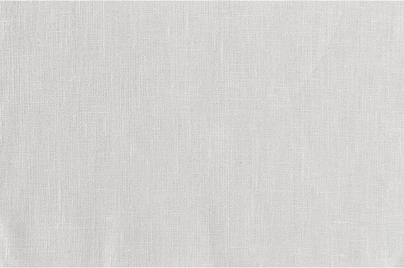 Tessuto in puro lino in colore bianco sporco / tessuto in lino