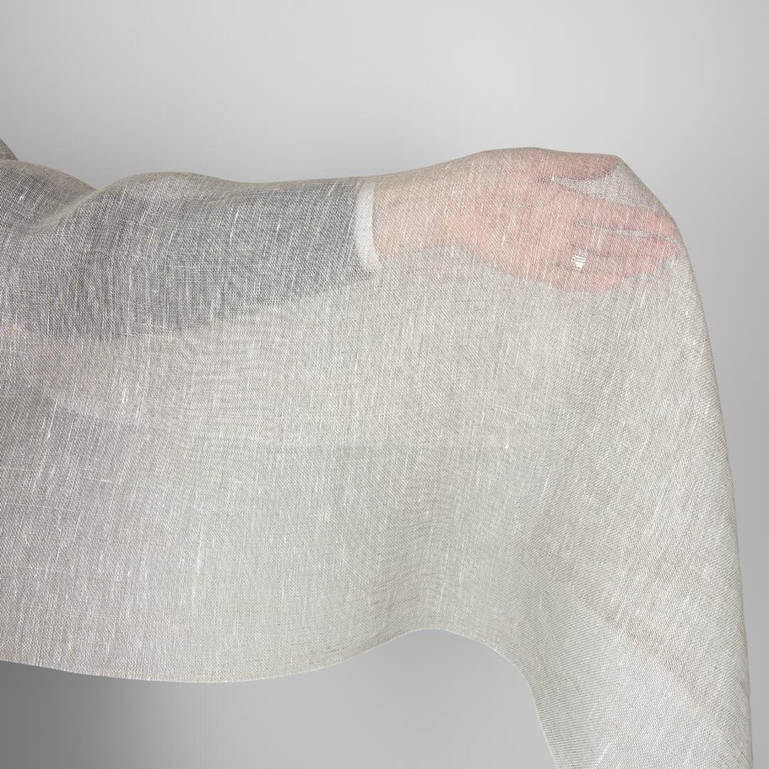 【argue】linen voile gauze pullover argue LINEN VOIL GAUZE PULLOVER