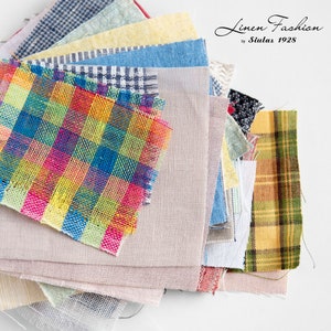 Swatches / Samples of Linen Fashion By Siulas Fabrics