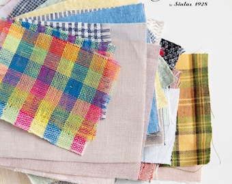 Échantillons/Échantillons de vêtements en lin Siulas Fabrics
