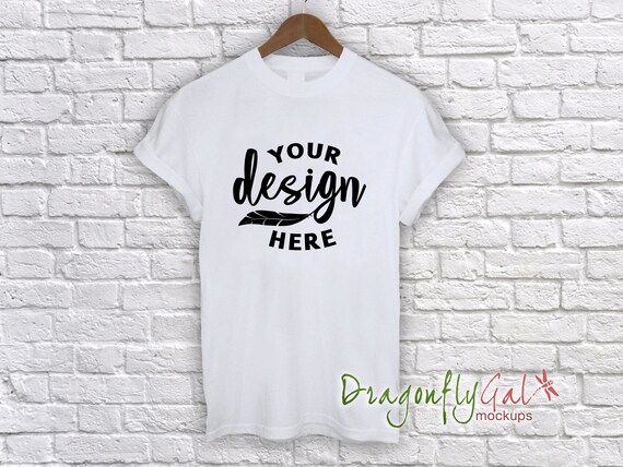 Download Free Blank White Unisex Tee Mockup T-Shirt Flatlaid Tee ...