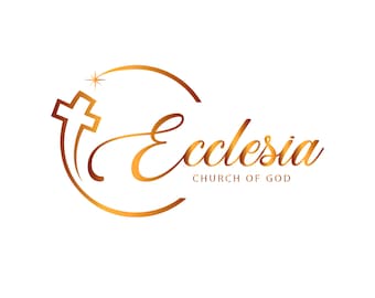Church Logo, Church Cross logo, Christian Circle Style Marketing, Church Marketing Graphics, Christian Graphic Design, Church Branding