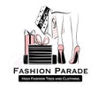 Illustrated Fashion Logo  | Modern Fashion Logo |  Etsy Shop Store Icon | Etsy Shop Brand Logo | DIY Logo | Photography Logo product logo