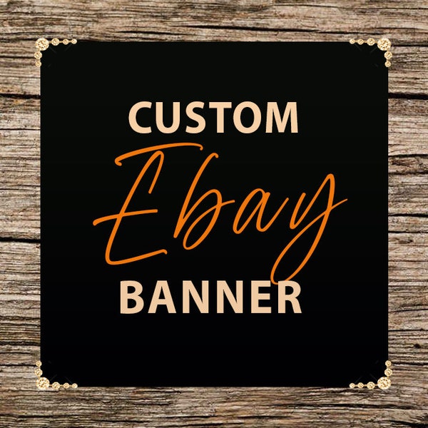 Custom EBAY Banner Design | Etsy Store banner Design | Etsy Shop Store Banner | Custom Etsy Banner