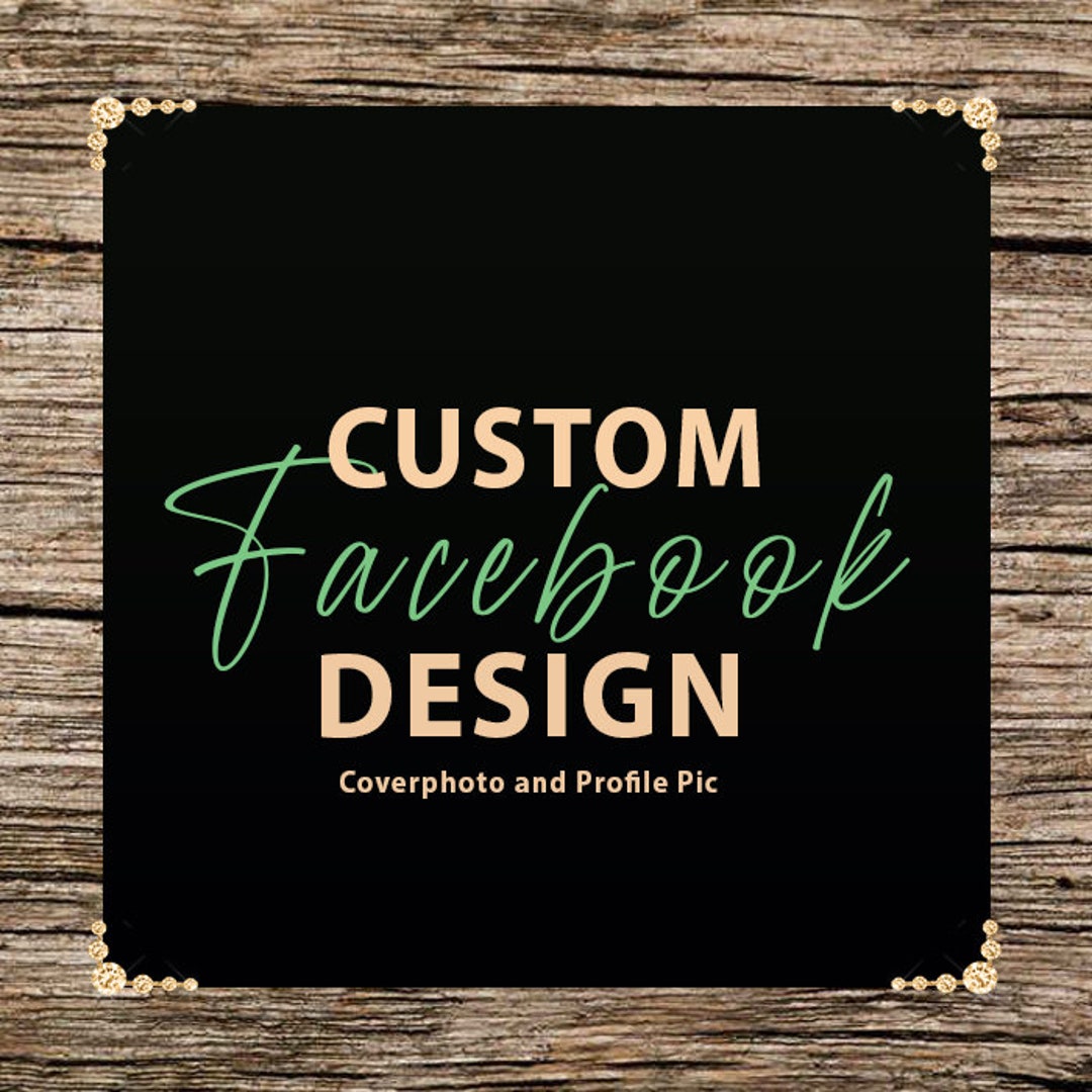 Custom facebook cover photo design facebook banner custom facebook