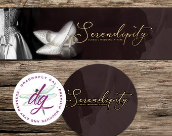 Etsy Banner + Avatar | Bridal, Wedding Etsy Banner | 2 Piece Set | Store Graphics Custom Listing Etsy Shop Banner