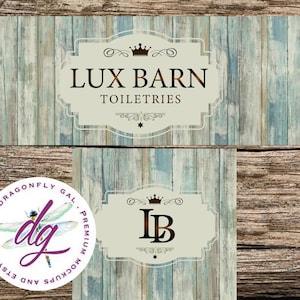 Rustic Etsy Banner + Avatar | Wood Boutique Banner | 2 Piece Set | Store Graphics Custom Listing Etsy Shop Banner