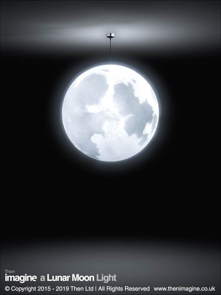 Moon pendant light shade deals