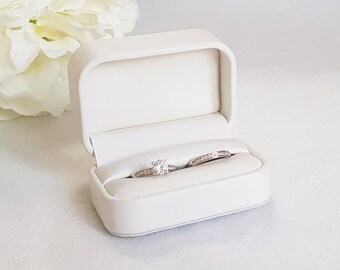 I do wedding Blush pink personalised wedding ring box with wedding vow books and wedding ring pillow Box for wedding ring Custom ring box