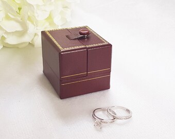 double door ring box