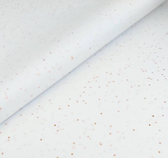 Gold Sparkles on White Tissue Paper – Tissue Paper Print