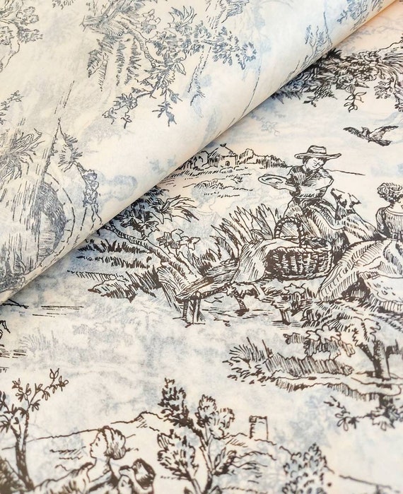 White and Black Toile Patterned Tissue Paper Traditional Tissue Paper Pattern Luxury Gift Wrap Stars Tissue Paper Printed 5 Sheets Etsy UK