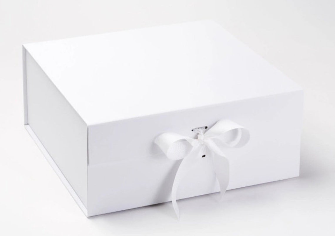 Extra Large Gift Boxes With Ribbon and Magnetic Fastening - Etsy UK