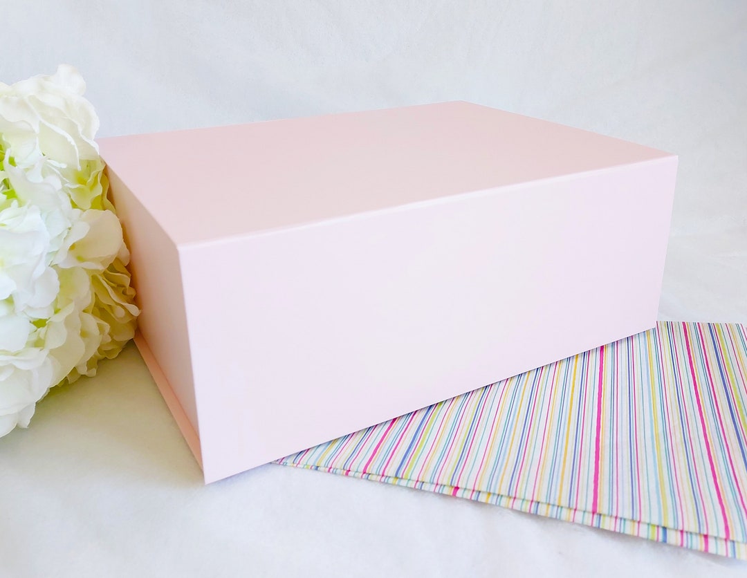 Pink Gift Box Pink Magnetic Gift Box Various Sizes Large - Etsy