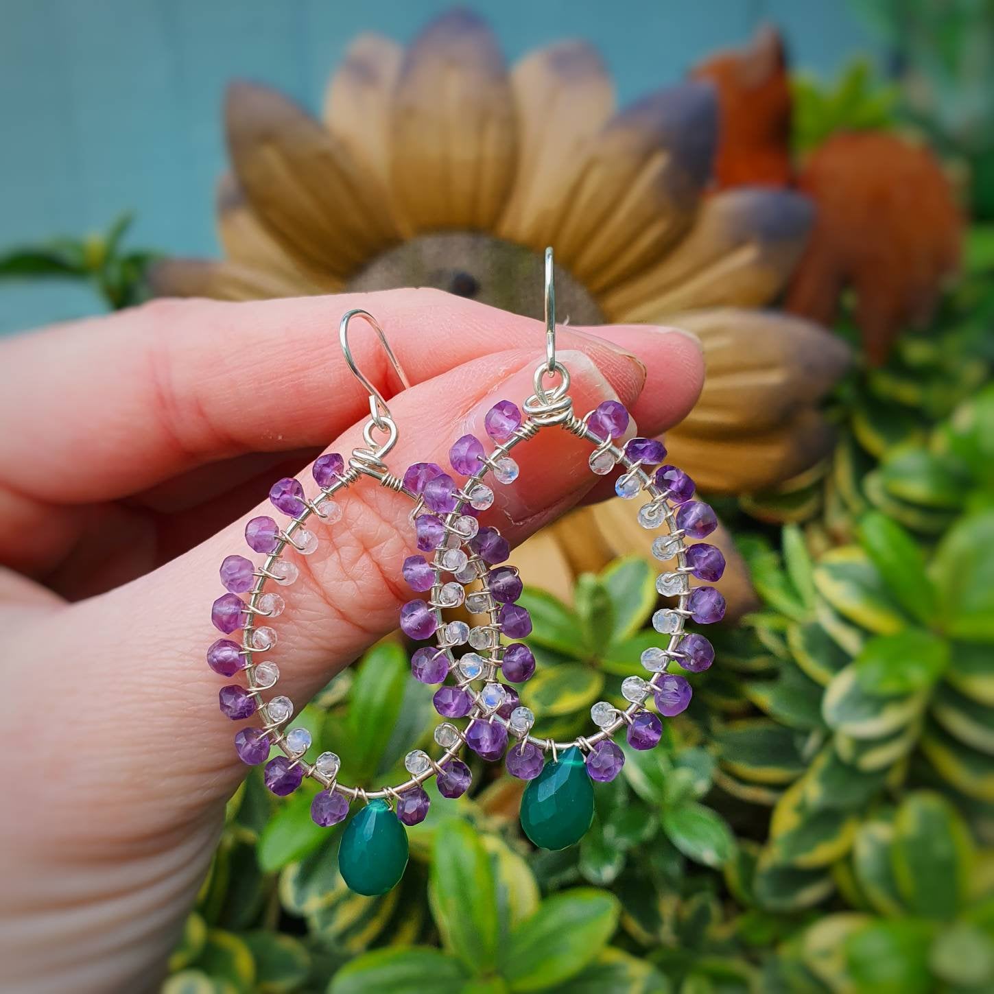 Gemstone Chandelier Etsy Singapore