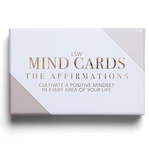 Mind Cards: de bevestigingen – 50 positieve bevestigingskaarten voor zelfzorg, mindfulness en vertrouwen | Dagelijks motivatiedeck