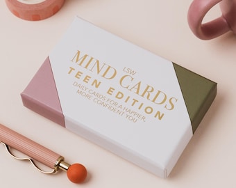 Mind Cards: Teen Edition | 45 Wellbeing Techniques | Teenage Stress Relief, Confidence & Mindfulness | Self-Care Gift