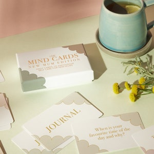 Mind Cards: New Mum Edition Daily wellbeing cards for new mothers Mother's Day gift mindfulness present for mom Christmas stocking image 4