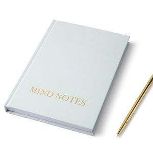 Mind Notes: The six-month journal for rediscovering you Daily gratitude journal Encourage positivity self gift Christmas present Add a pen