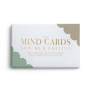 Mind Cards: New Mum Edition Daily wellbeing cards for new mothers Mother's Day gift mindfulness present for mom Christmas stocking image 2