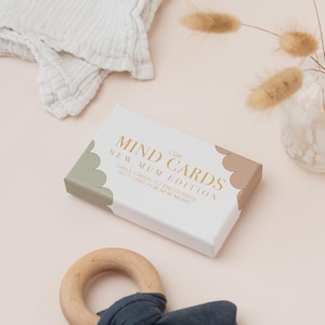 Mind Cards: New Mum Edition – 45 Self-Care & Mindfulness Cards | Postpartum Gift | Mental Health Support for Moms | New Mum Gift